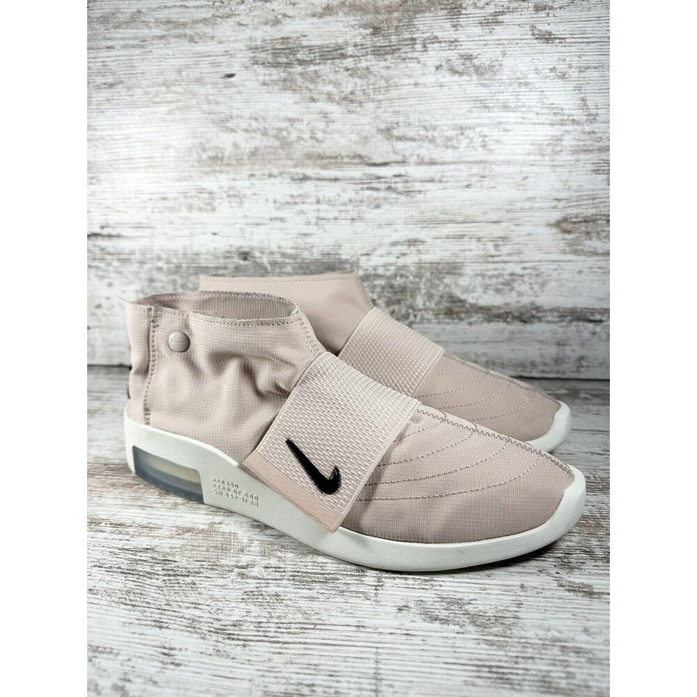 Women's Nike Air Fear of God Moc Particle Beige Slip On Sneakers Sz 9.5 Athletic
